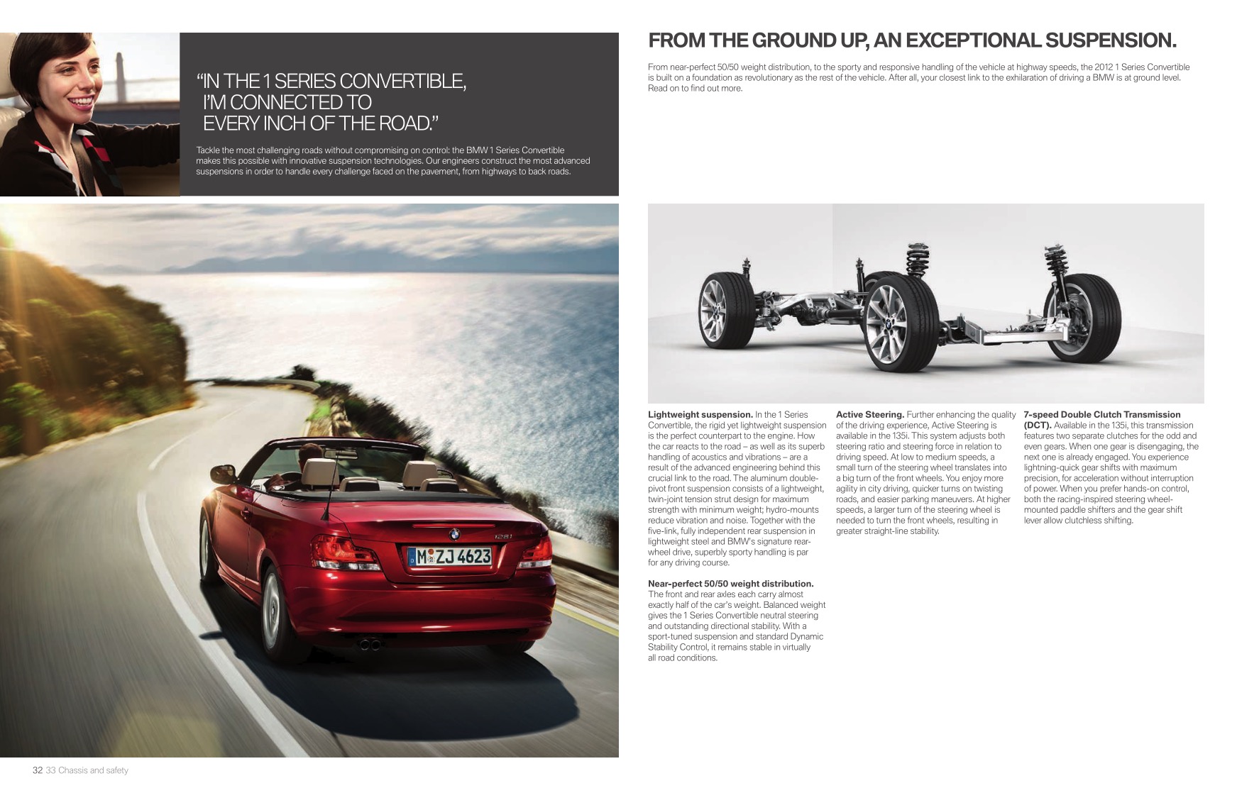 2012 BMW 1-Series Convertible Brochure Page 20